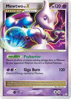 Mewtwo LV.X — Legends Awakened