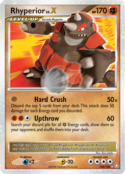 Rhyperior LV.X — Legends Awakened