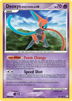 Deoxys Speed Forme — Legends Awakened