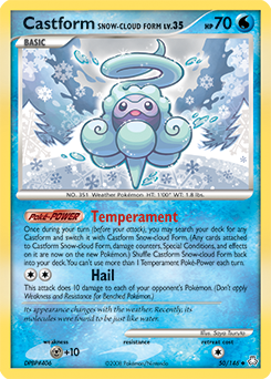Castform Snow-Cloud Form — Legends Awakened