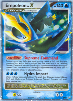 Empoleon LV.X — DP Black Star Promos