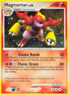 Magmortar — DP Black Star Promos