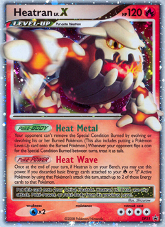 Heatran LV.X — DP Black Star Promos
