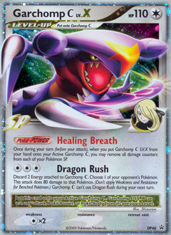 Garchomp C LV.X — DP Black Star Promos