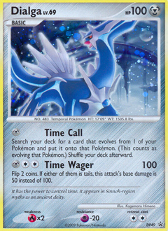 Dialga — DP Black Star Promos