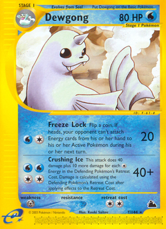 Dewgong — Skyridge