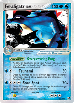 Feraligatr ex — Unseen Forces