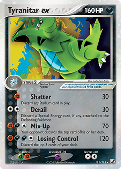 Tyranitar ex — Unseen Forces