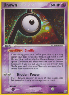 Unown — Unseen Forces