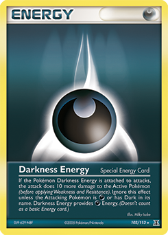 Darkness Energy — Delta Species