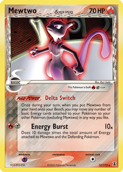 Mewtwo δ — Delta Species