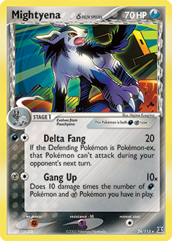 Mightyena δ — Delta Species