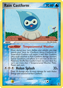 Rain Castform — Delta Species