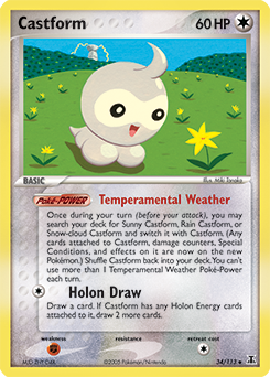 Castform — Delta Species
