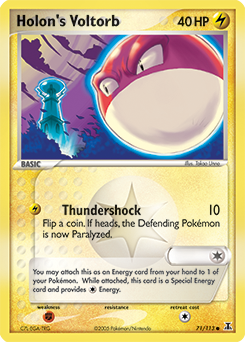 Holon's Voltorb — Delta Species