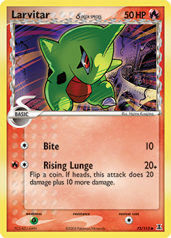 Larvitar δ — Delta Species