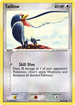 Taillow — Delta Species