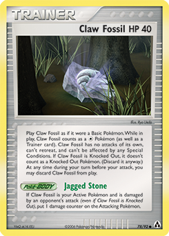 Claw Fossil — Legend Maker