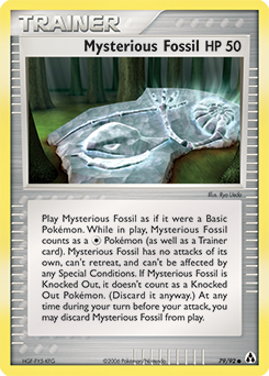 Mysterious Fossil — Legend Maker