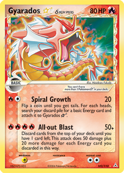 Gyarados ★ δ — Holon Phantoms