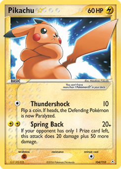 Pikachu ★ — Holon Phantoms