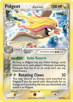 Pidgeot δ — Holon Phantoms