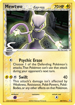 Mewtwo δ — Holon Phantoms