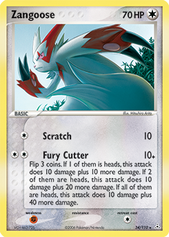 Zangoose — Holon Phantoms