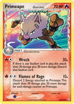 Primeape δ — Holon Phantoms