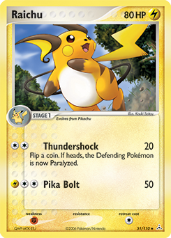 Raichu — Holon Phantoms