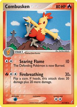Combusken — Crystal Guardians