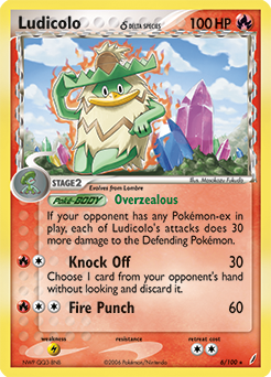 Ludicolo δ — Crystal Guardians