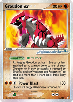 Groudon ex — Crystal Guardians