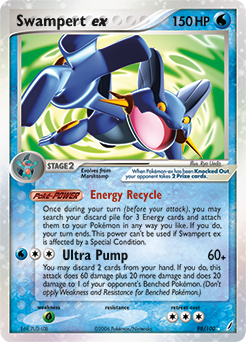 Swampert ex — Crystal Guardians
