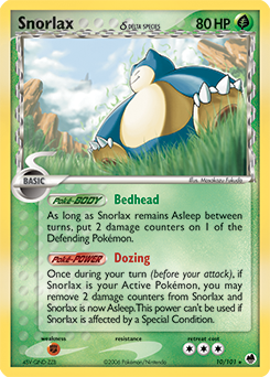 Snorlax δ — Dragon Frontiers
