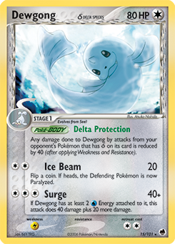 Dewgong δ — Dragon Frontiers