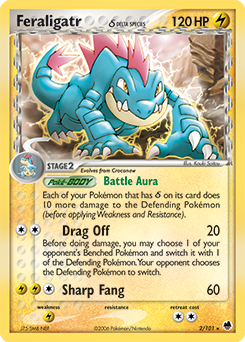 Feraligatr δ — Dragon Frontiers