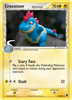 Croconaw δ — Dragon Frontiers