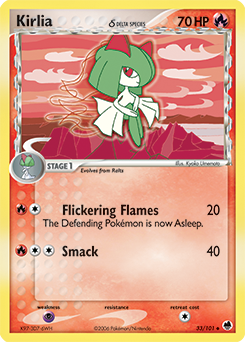 Kirlia δ — Dragon Frontiers
