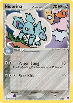 Nidorina δ — Dragon Frontiers