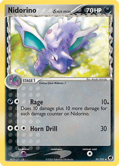 Nidorino δ — Dragon Frontiers