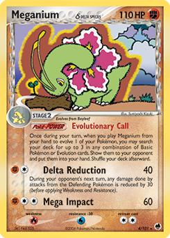 Meganium δ — Dragon Frontiers