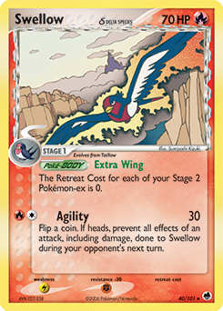Swellow δ — Dragon Frontiers