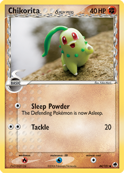 Chikorita δ — Dragon Frontiers