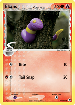 Ekans δ — Dragon Frontiers