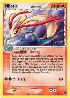Milotic δ — Dragon Frontiers