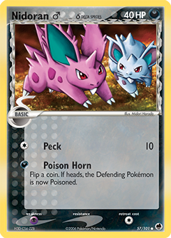 Nidoran ♂ δ — Dragon Frontiers