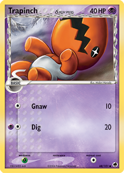 Trapinch δ — Dragon Frontiers