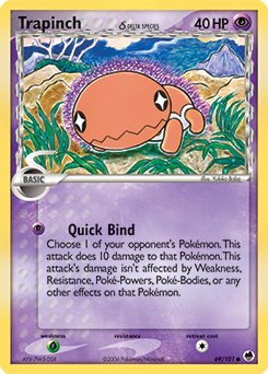Trapinch δ — Dragon Frontiers