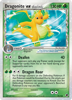 Dragonite ex δ — Dragon Frontiers